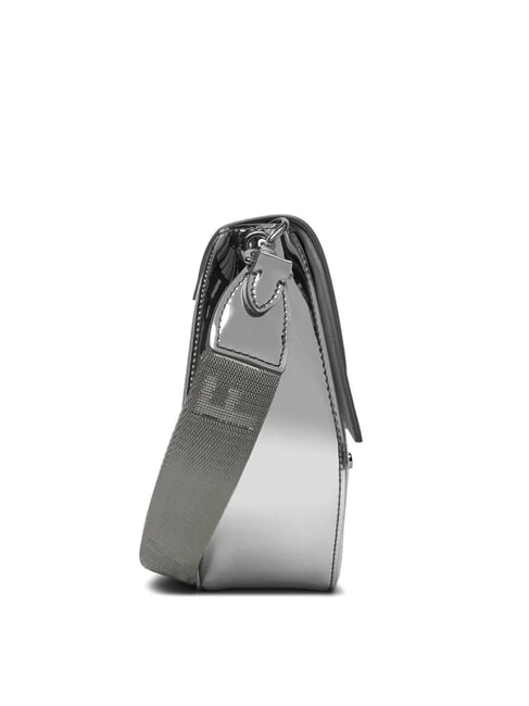 CAMPIONARIO - METROPOLIS  Pochette a tracolla color silver+light silver - Borse Donna