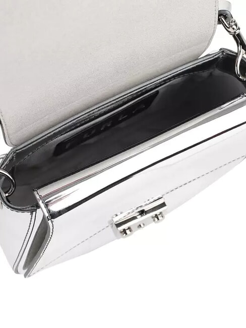CAMPIONARIO - METROPOLIS  Pochette a tracolla color silver+light silver - Borse Donna
