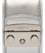 FURLA METROPOLIS Mini Bag a tracolla COLOR SILVER - Borse Donna - 4