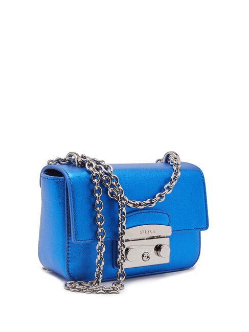METROPOLIS  Micro Bag a doppia portabilit&agrave; blu cobalto - Borse Donna