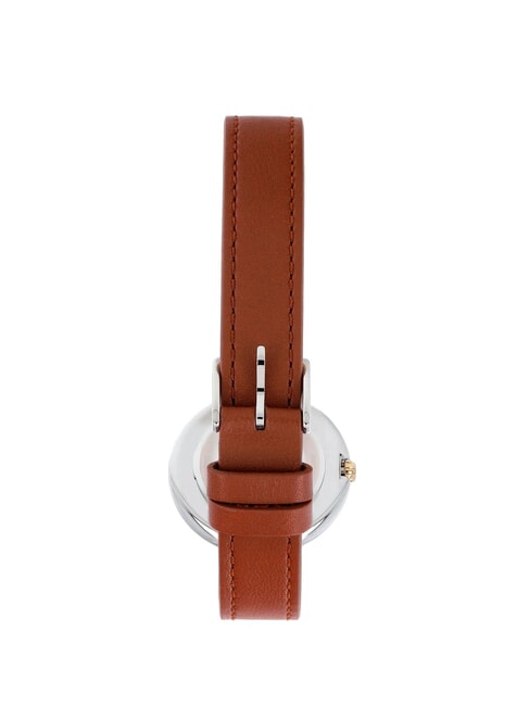 ICON orologio solo tempo cognac h+color argento - Orologi