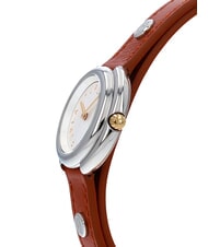 FURLA ICON orologio solo tempo cognac h+color argento - Orologi - 3