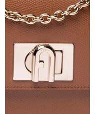 FURLA CAMPIONARIO - 1927 Borsa Mini in pelle cognac - Borse Donna - 6