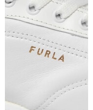 FURLA CAMPIONARIO - NUVOLA  Sneakers in pelle talco - Scarpe Donna - 5