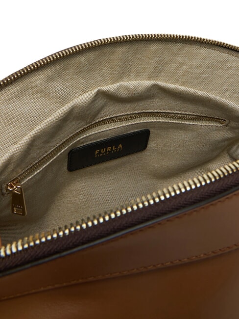 CAMPIONARIO - ERICA  Borsa in pelle, Made in Italy brandy - Borse Donna