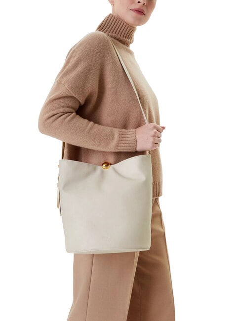 SFERA Secchiello a tracolla, in pelle marshmallow - Borse Donna