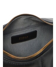 FURLA CAMPIONARIO - RING Mini Bag a spalla, in pelle Nero - Borse Donna - 5