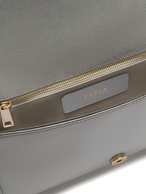 RIVA Borsa a spalla, in pelle ballerina i+cenere - Borse Donna