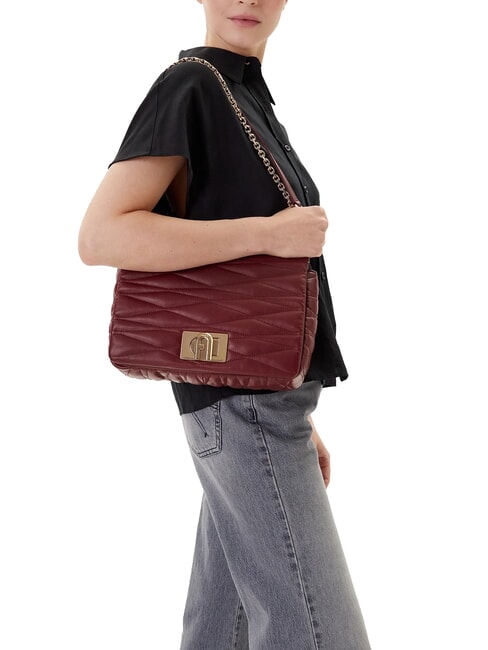 CAMPIONARIO - 1927 Borsa a tracolla, in pelle Ribes/rosso - Borse Donna