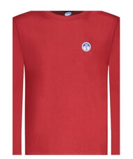 NORTH SAILS CORE T-shirt a maniche lunghe red dahlia - T-shirt Bambino - 3