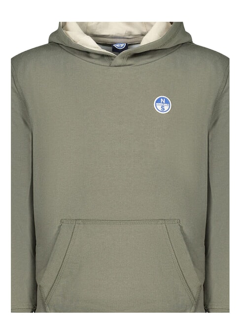 CORE  Felpa con cappuccio city grey - Felpe Bambini