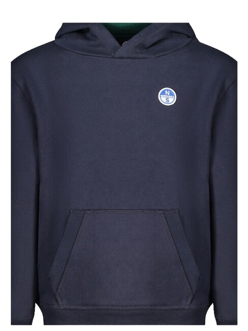 CORE  Felpa con cappuccio navy blue - Felpe Bambini
