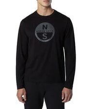 NORTH SAILS CORE T-shirt a maniche lunghe black - T-shirt Uomo - 2