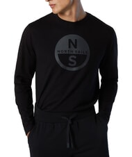 NORTH SAILS CORE T-shirt a maniche lunghe black - T-shirt Uomo - 3