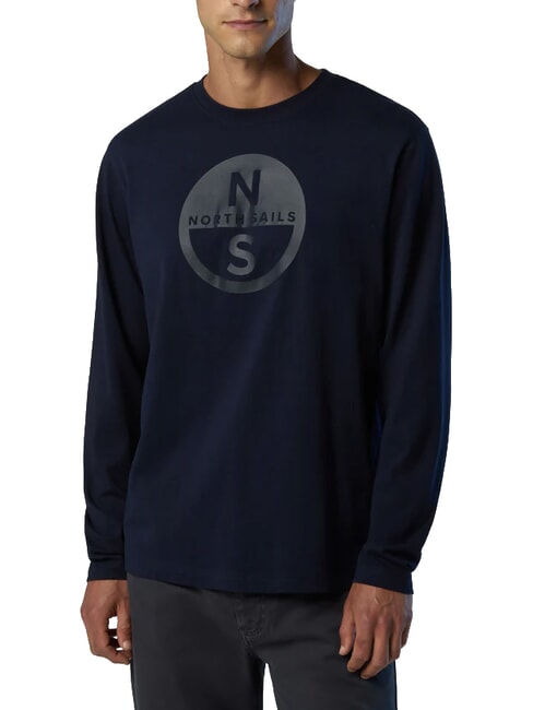 CORE T-shirt a maniche lunghe navy blue - T-shirt Uomo