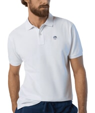 NORTH SAILS BASIC Polo manica corta in cotone white - Polo Uomo - 3