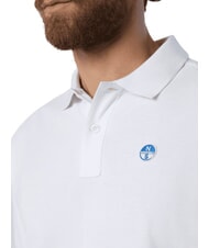 NORTH SAILS BASIC Polo manica corta in cotone white - Polo Uomo - 5