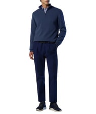 NORTH SAILS CORE Maglione con mezza zip china blue melange - Maglie Uomo - 3