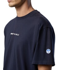 NORTH SAILS CORE T-shirt in cotone navy blue - T-shirt Uomo - 6