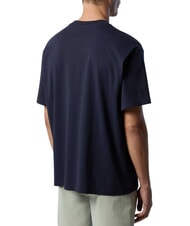 NORTH SAILS CORE T-shirt in cotone navy blue - T-shirt Uomo - 4