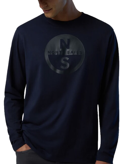 CORE T-shirt a maniche lunghe navy blue - T-shirt Uomo