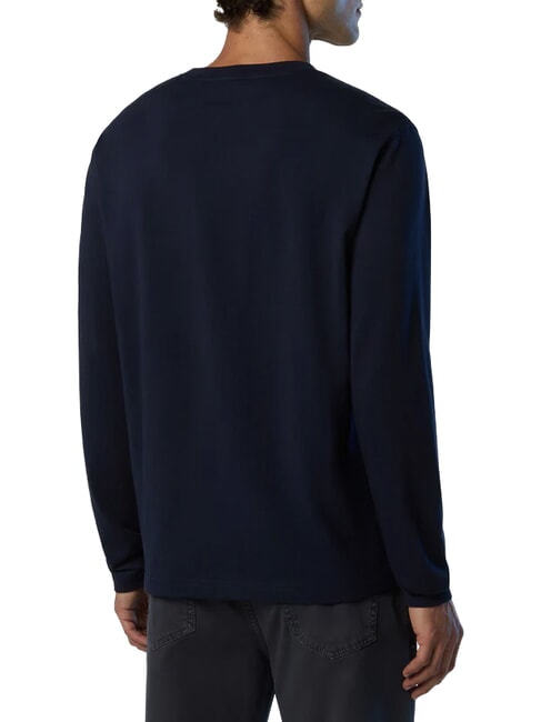 CORE T-shirt a maniche lunghe navy blue - T-shirt Uomo