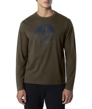 NORTH SAILS CORE T-shirt a maniche lunghe forest night - T-shirt Uomo - 2