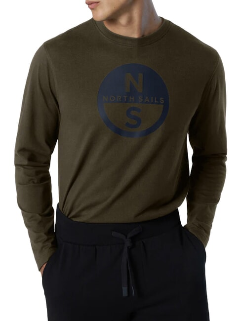 CORE T-shirt a maniche lunghe forest night - T-shirt Uomo