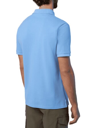 BASIC Polo manica corta in cotone light blue - Polo Uomo