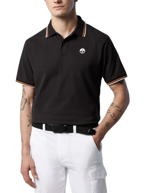 CORE Polo manica corta in cotone black - Polo Uomo