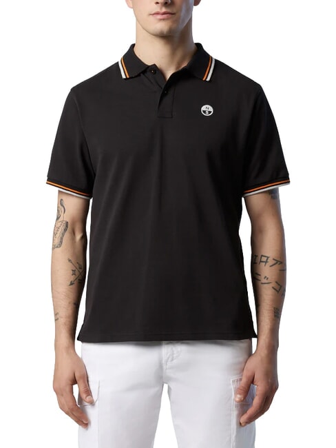 CORE Polo manica corta in cotone black - Polo Uomo