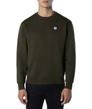 NORTH SAILS ROUND LOGO Felpa girocollo in cotone forest night - Felpe Uomo - 2
