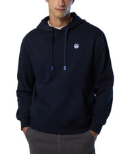 NORTH SAILS CORE Felpa con cappuccio 100% cotone navy blue - Felpe Uomo - 2
