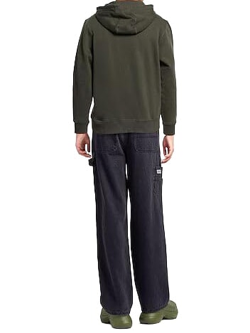 CORE Felpa con cappuccio 100% cotone forest night - Felpe Uomo