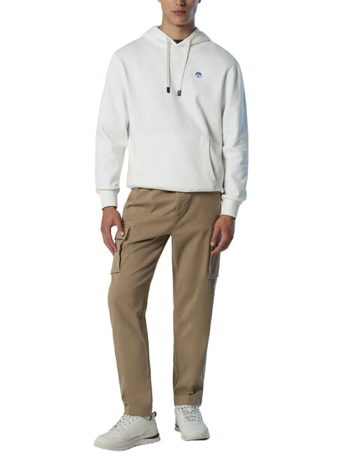 CORE Felpa con cappuccio 100% cotone marshmallow - Felpe Uomo