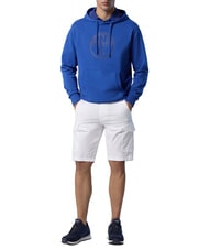NORTH SAILS BASIC Felpa stampa logo con cappuccio beacoup blue - Felpe Uomo - 5