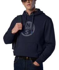 NORTH SAILS CORE Felpa in cotone con cappuccio  navy blue - Felpe Uomo - 3