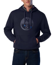 NORTH SAILS CORE Felpa in cotone con cappuccio  navy blue - Felpe Uomo - 2