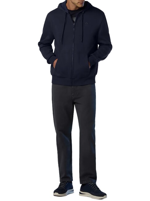 CORE Felpa 100% cotone navy blue - Felpe Uomo
