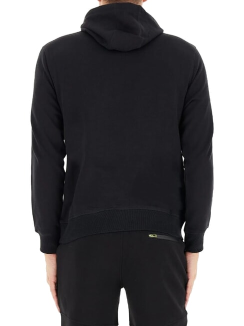 CORE Felpa con cappuccio 100% cotone black - Felpe Uomo