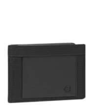 PIQUADRO ORION Portafoglio con porta banconote e monete Nero - Portafogli Uomo - 3