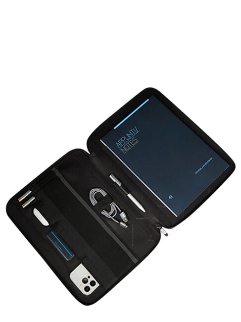 W132 Portablocco con scomparto iPad&reg; 12,9" Nero - Porta tablet & Organizer