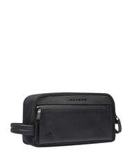 PIQUADRO ORION Beauty case in tessuto e pelle Nero - Beauty Case - 3