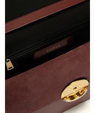FURLA CAMPIONARIO - SFERA Borsetta a tracolla, in pelle Ribes/rosso - Borse Donna - 5