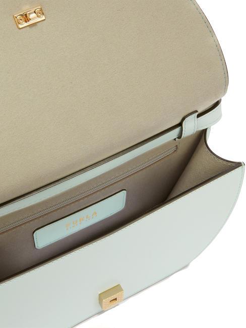 CAMPIONARIO - SFERA  Micro Bag a tracolla, in pelle laguna - Borse Donna