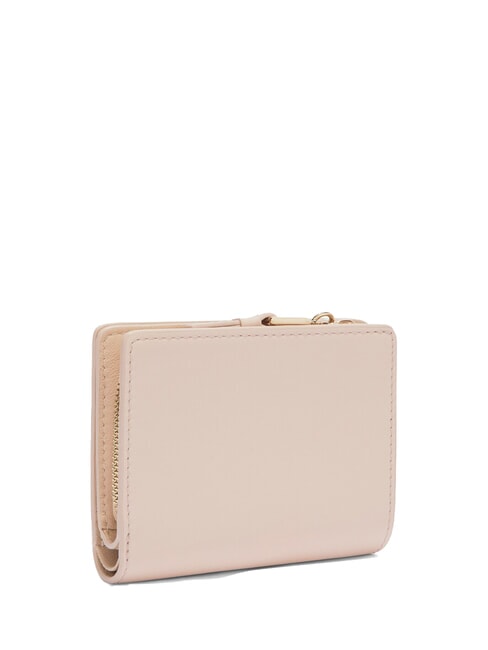 CAMPIONARIO - NUVOLA  Portafoglio compatto in pelle azalea - Portafogli Donna