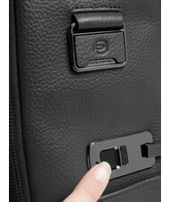 PIQUADRO MODUS RESTYLING Zaino con chiusura a impronta digitale Nero - Zaini da lavoro porta PC - 6