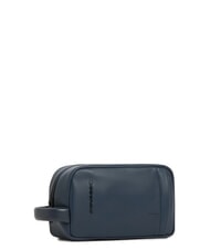 PIQUADRO W137 Beauty case in pelle blu - Beauty Case - 2