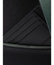 PIQUADRO W137 Zainmo monospalla in pelle VERDE - Zaini da lavoro porta PC - 6