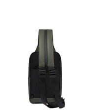 PIQUADRO CORNER SPECIALE GOMMATO  Zaino monospalla VERDE - Zaini da lavoro porta PC - 4